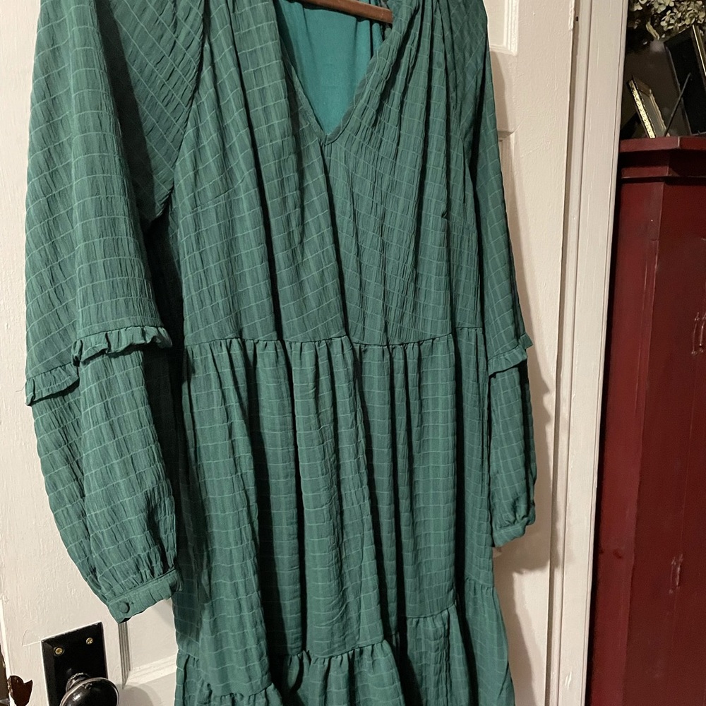 Anthropologie-Anne Tiered Tunic Dress